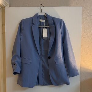Commense Light Blue Blazer + Pants Suit Set